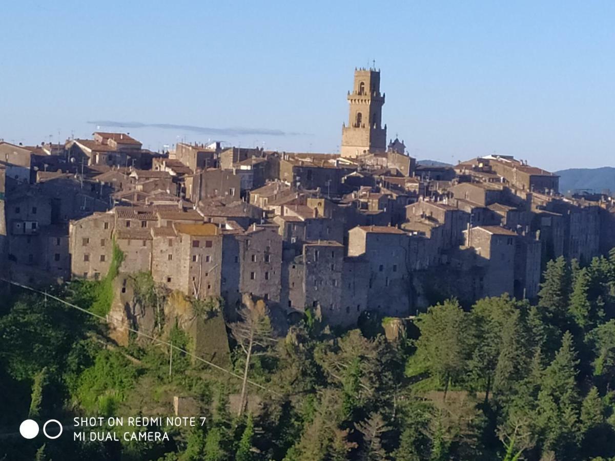 Apartamento Mozzafiato Pitigliano Exterior foto