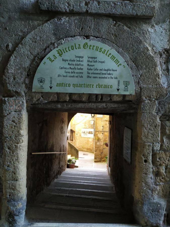 Apartamento Mozzafiato Pitigliano Exterior foto